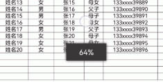 初步了解WPS表格